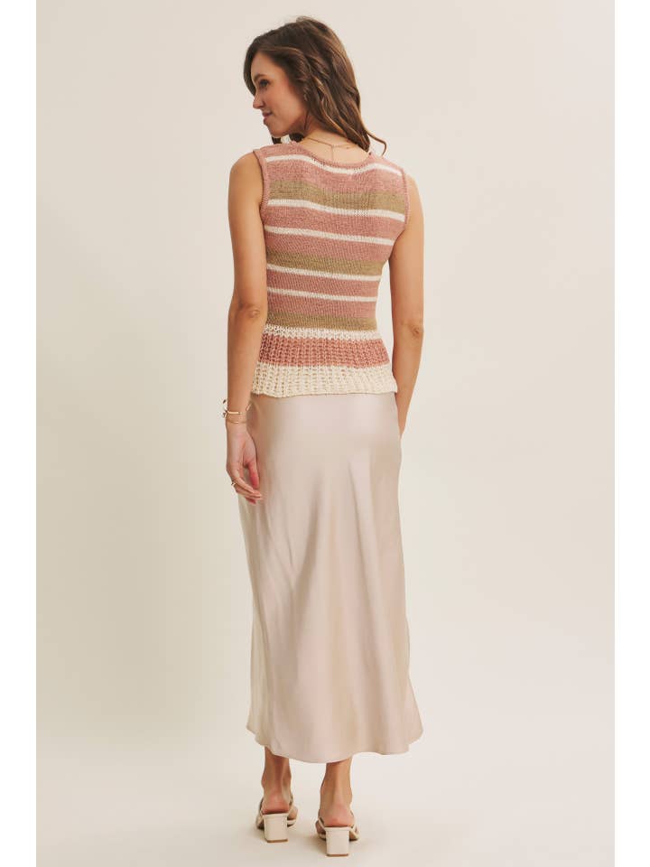 in february - Venta al por mayor Falda - Mujer - Falda maxi de satén grueso y sedoso de corte al bies de alta calidad51