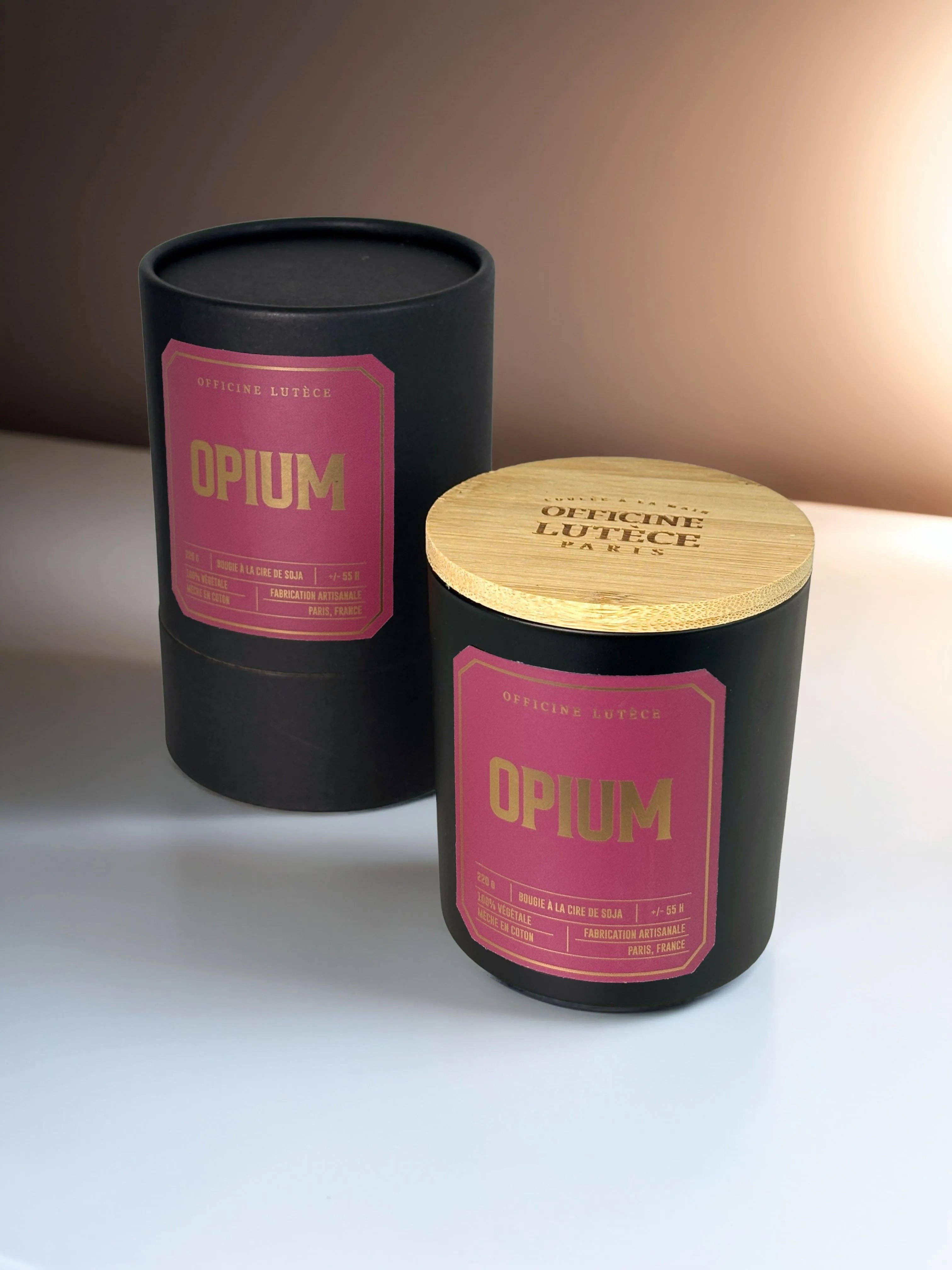 Officine Lutèce - Vendita all'ingrosso Candela in vasetto - Candela profumata Opium1