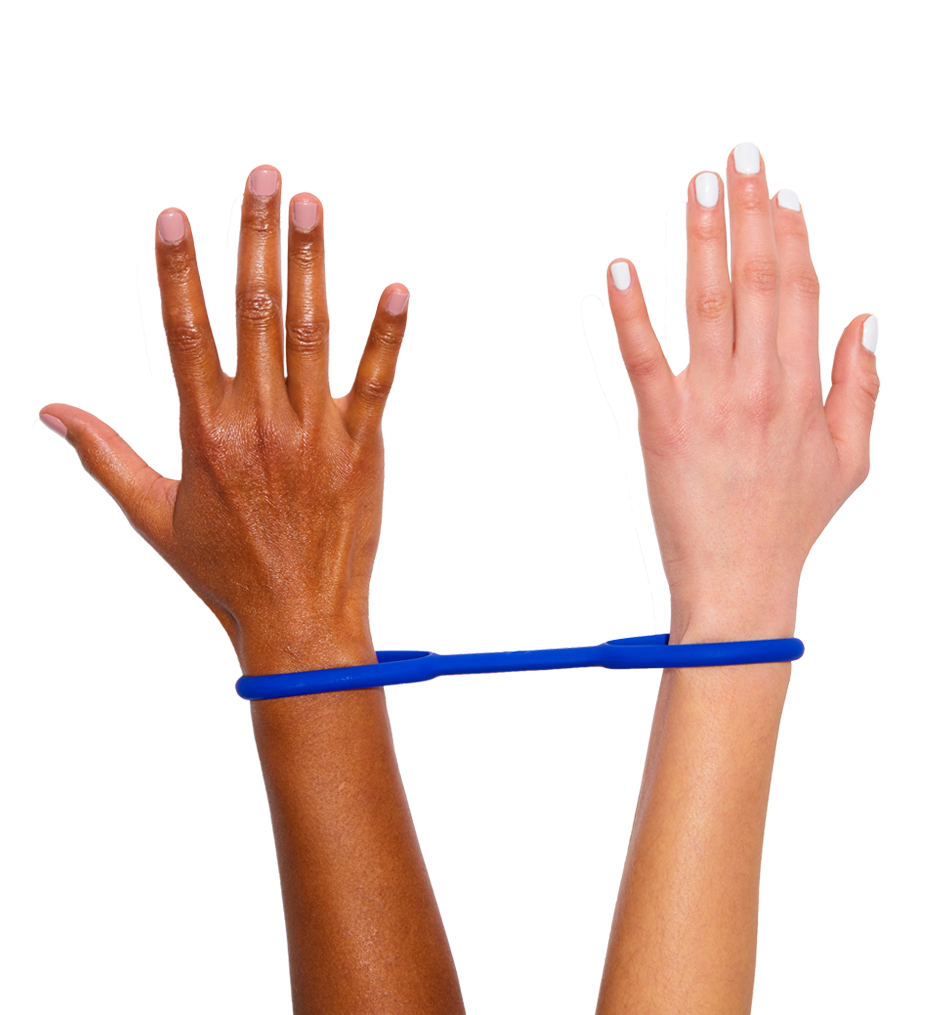 Unbound - Vente Sex toys - Cuffies - Jouet sexuel à poignets en silicone résistant et sans danger pour le corps1