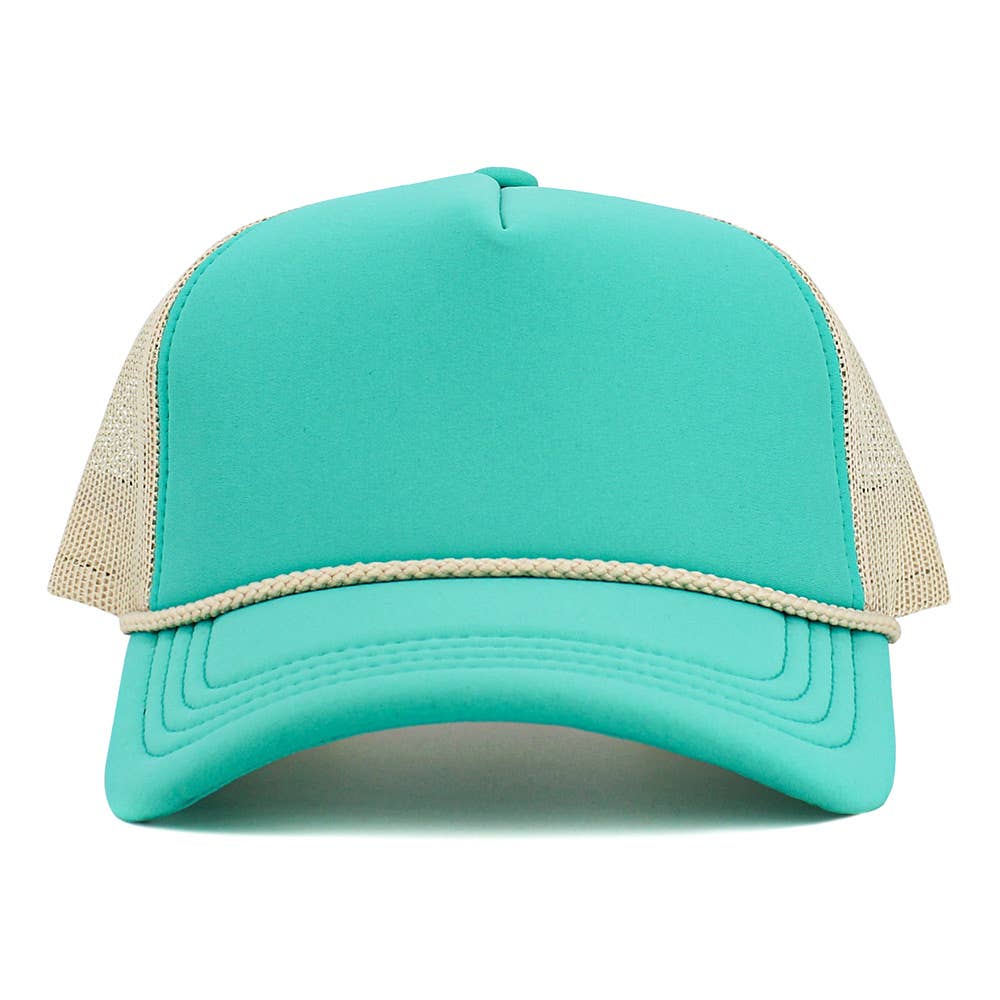 Sensibling Corp. - Wholesale Truckerpet - Dames - Effen tweekleurige truckerpet met mesh achterkant32