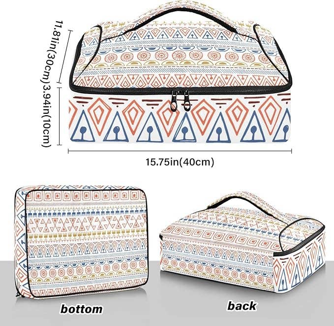 VIGOR - Wholesale Food Storage Wrap/Bag - Casserole Carriers for Hot or Cold Food Reusable Casserole8