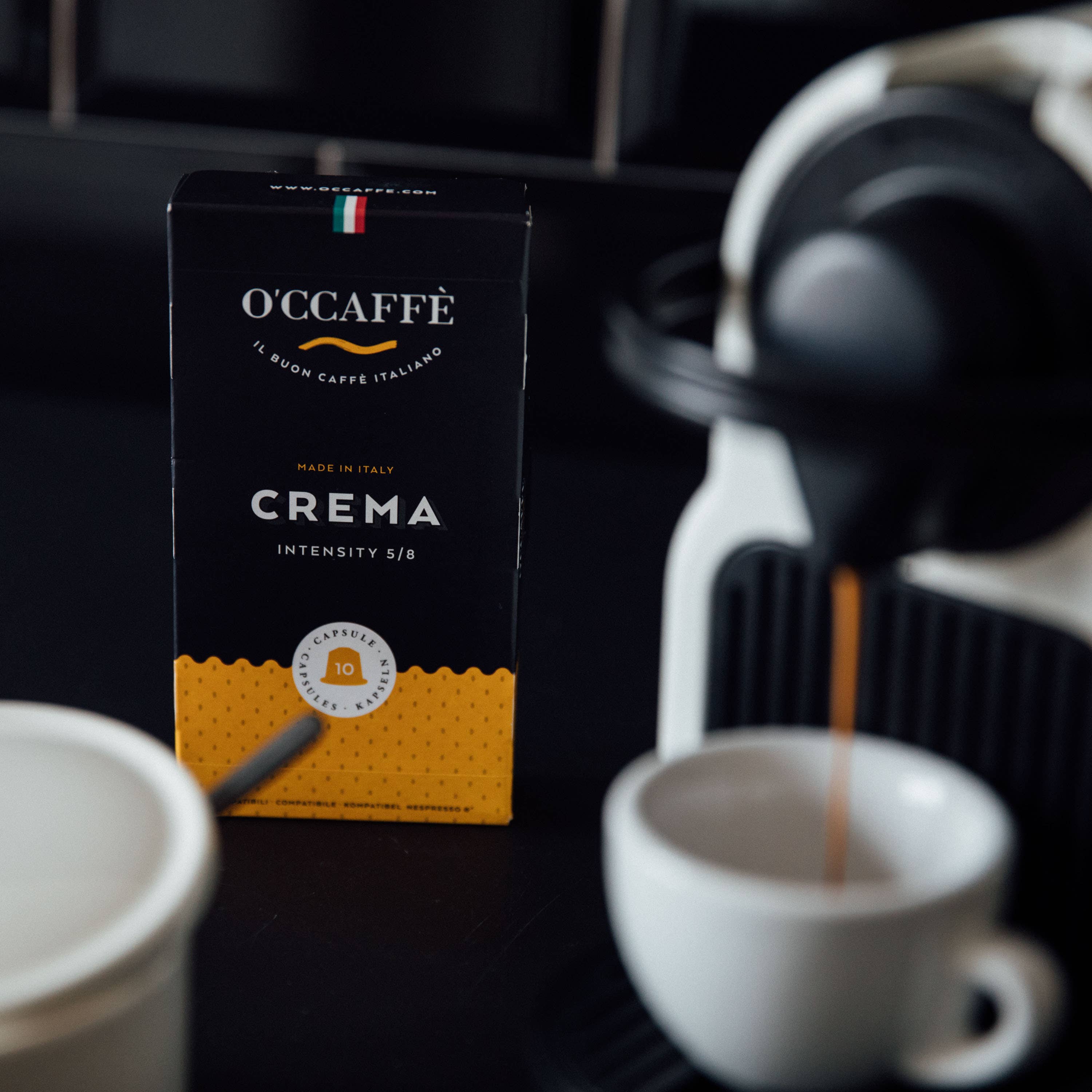 Italvi srl - Wholesale Coffee Pods - Nespresso compatibles capsules Aluminum  - Crema4