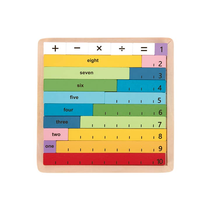 Multi Colored Wooden Counting Game Board for wholesale on Faire