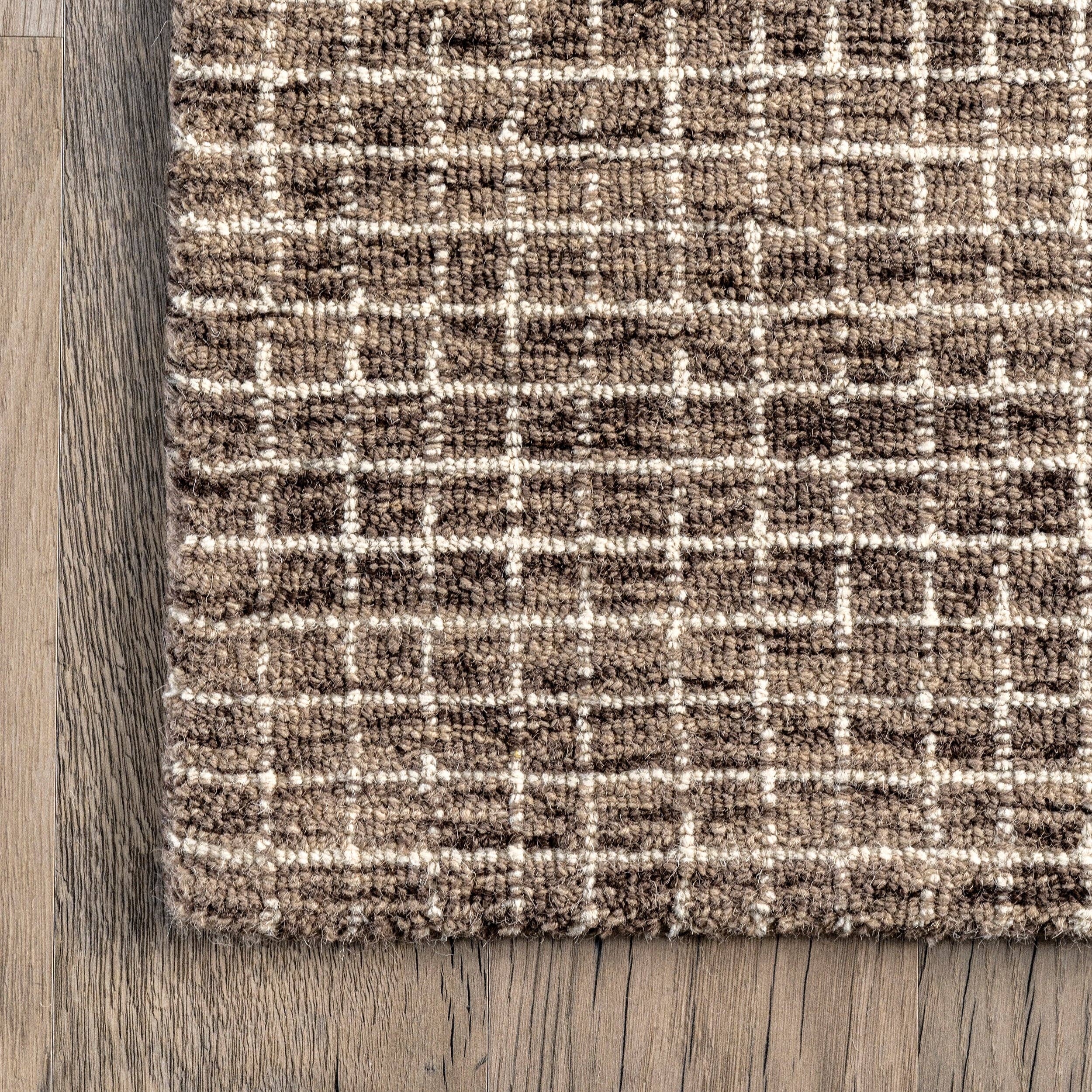 nuLOOM - Wholesale Area Rug - Melrose Checked Wool Area Rug22