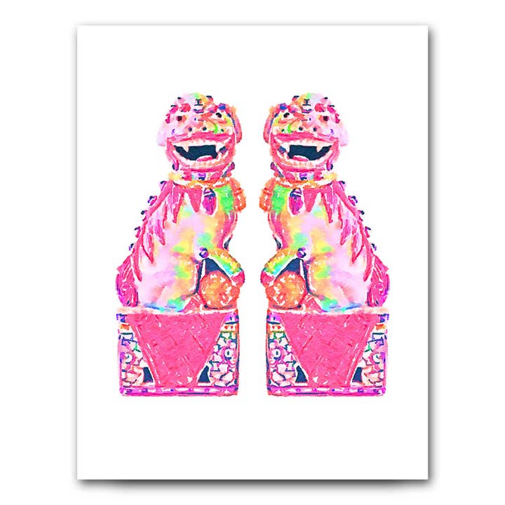 Fabulous Foos Fine Art Print for wholesale by Taylor Beach Design