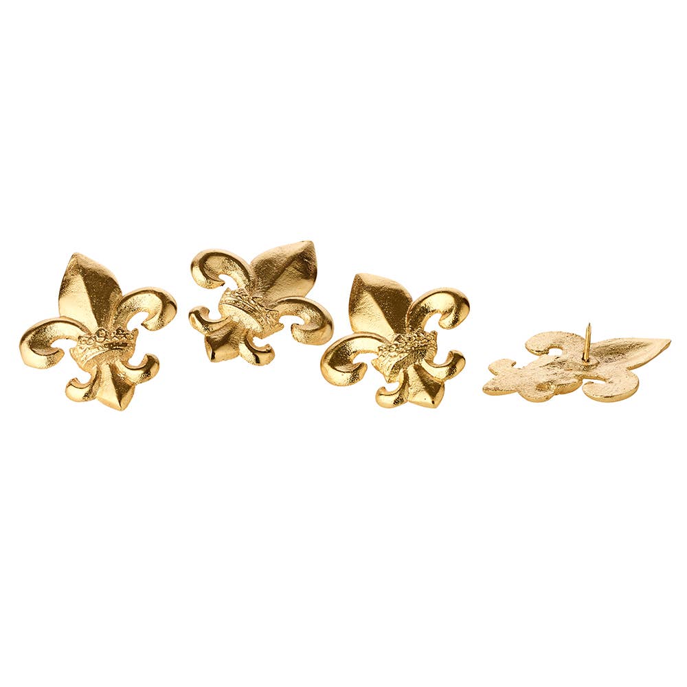 EDZARD - Wholesale Candle Holder - Set of 4 Candle Pins Candle Holders Lily, Aluminum2