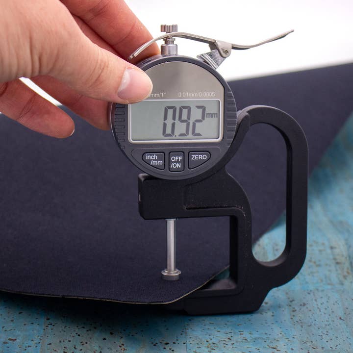 Meninas Bonitas Cork - Wholesale Craft Supplies - Premium Solid Turquoise Cork Fabric COF-1256