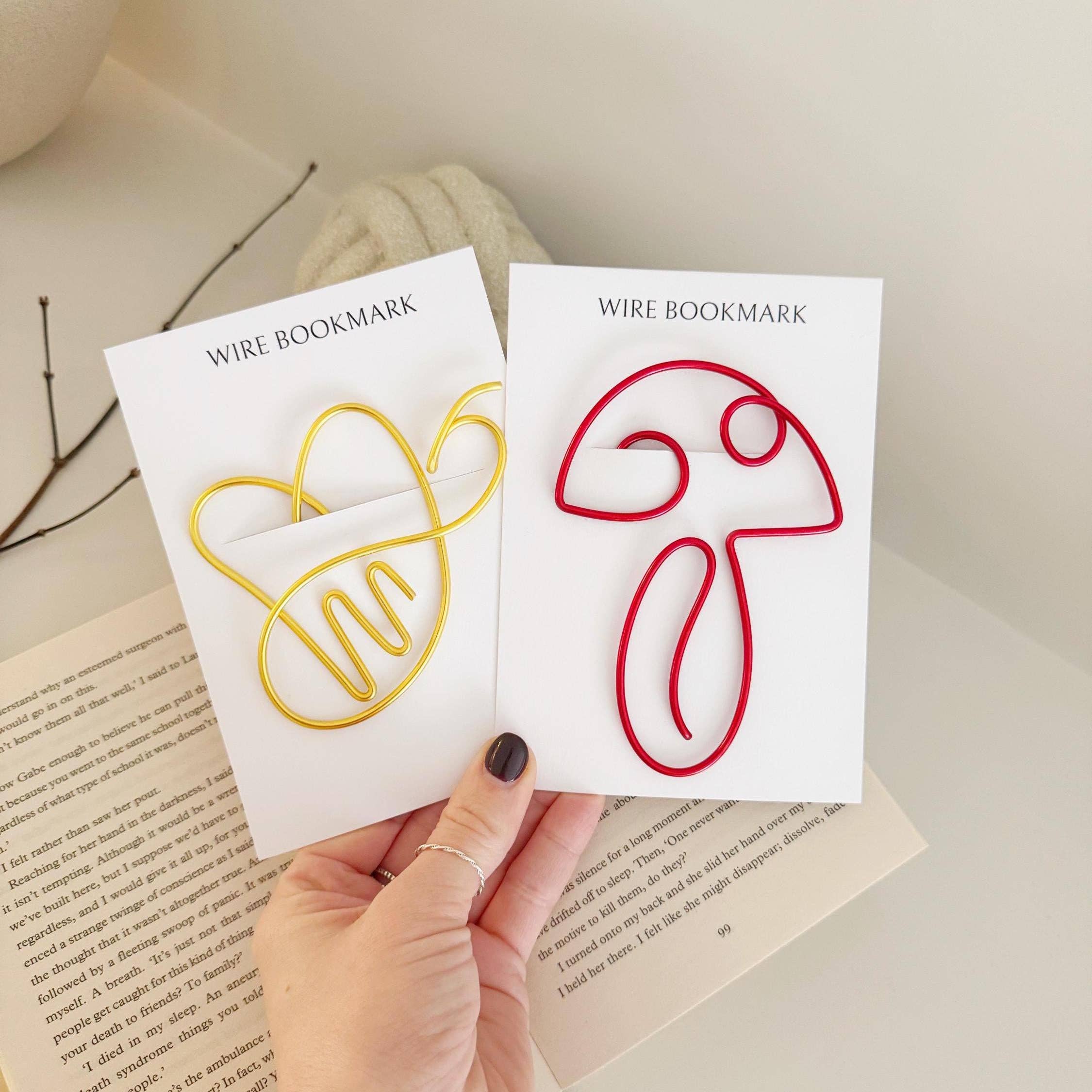 Olivin Designs - Wholesale Bookmark - Wire Bookmark - Mushroom1