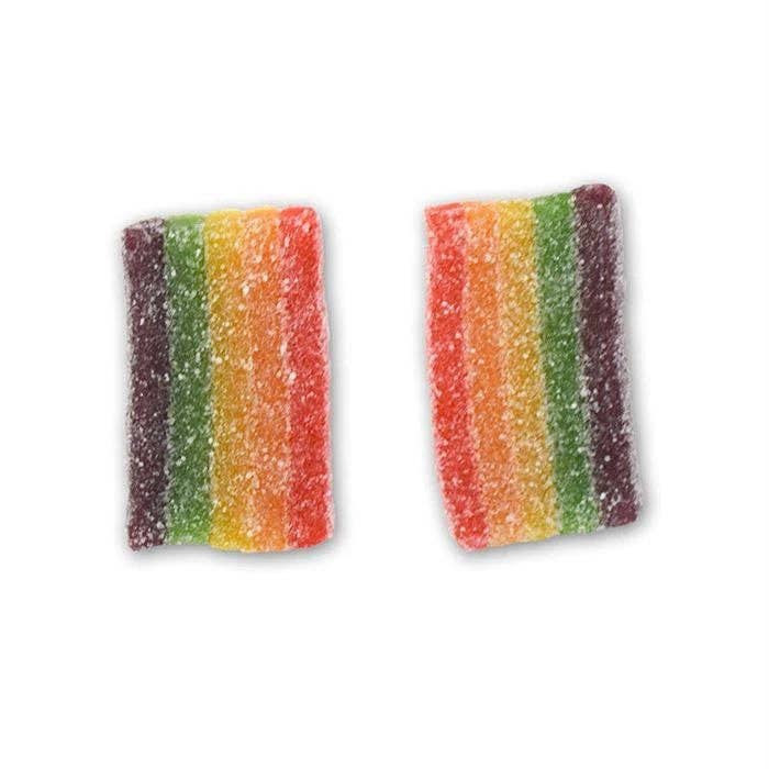 Candypros - Wholesale Gummy - Mini Sour Rainbow Belt Bites1