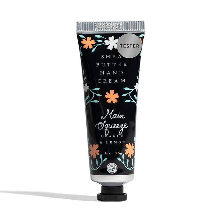 Main Squeeze Travel Size Hand Cream Sample for wholesale by FinchBerry