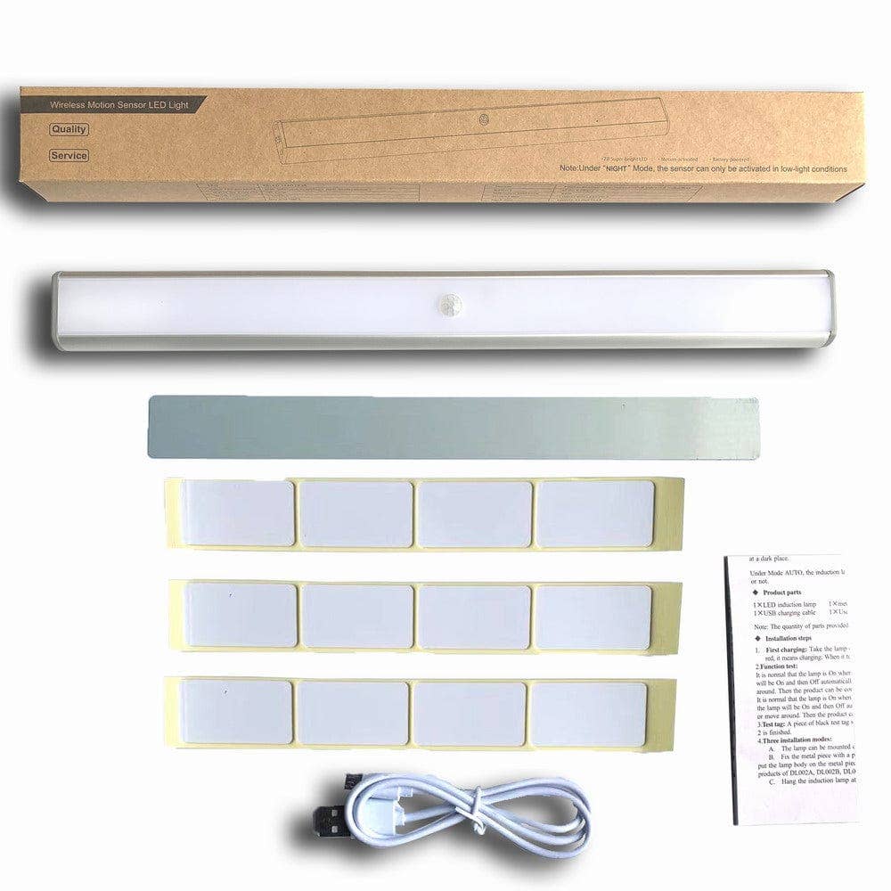 LEPOTEC INC - Wholesale Light Bulb/Puck - Lepotec 78 LED Wireless Under Cabinet Motion Sensor Lights - Quick & Easy Setup11