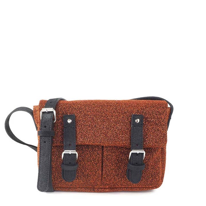 Sac besace small tissus irisé rouge IBIZA 11 pour la vente par C Oui