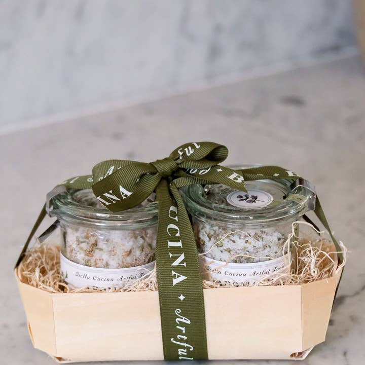 Salt Gift Duo for wholesale by Bella Cucina