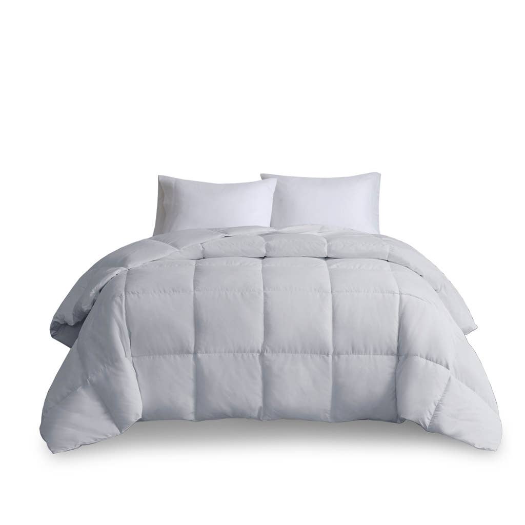 Olliix - Wholesale Down Comforter - Quilted Goose Feather and Down Oversize Comforter, Grey15