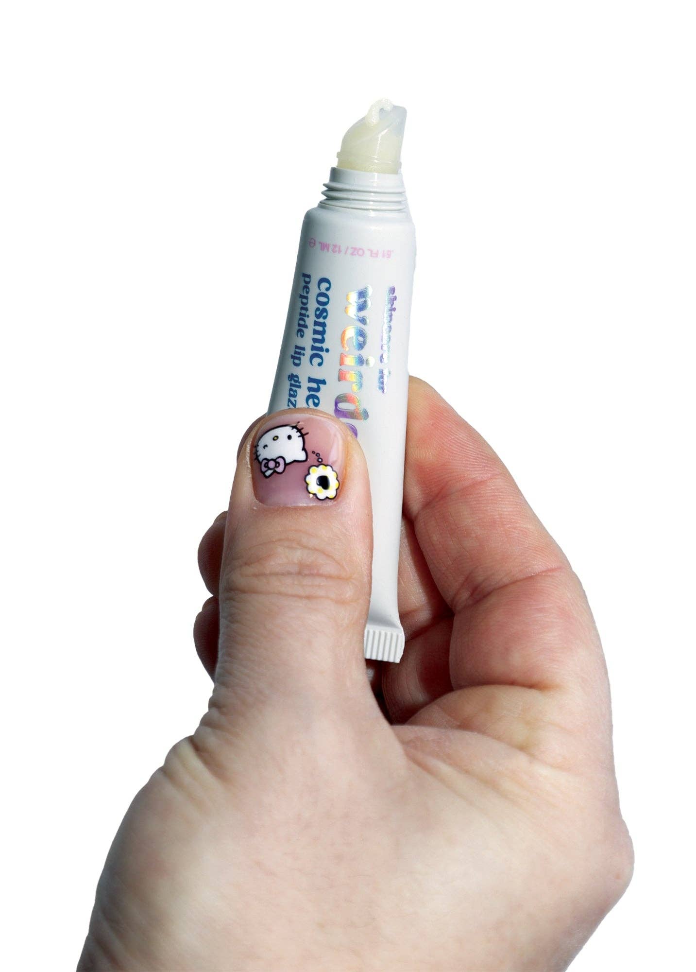 Skincare for Weirdos - Wholesale Lip Gloss - Peptide Lip Glaze – Hydrating Vanilla Softee (10ml)2