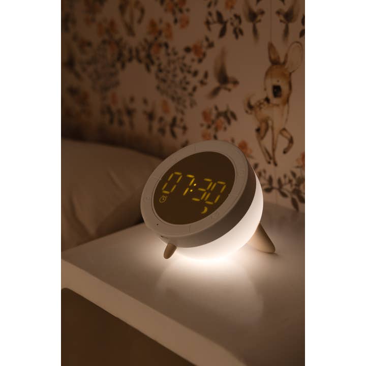 Fisura - Wholesale Alarm Clock - White cat alarm clock3