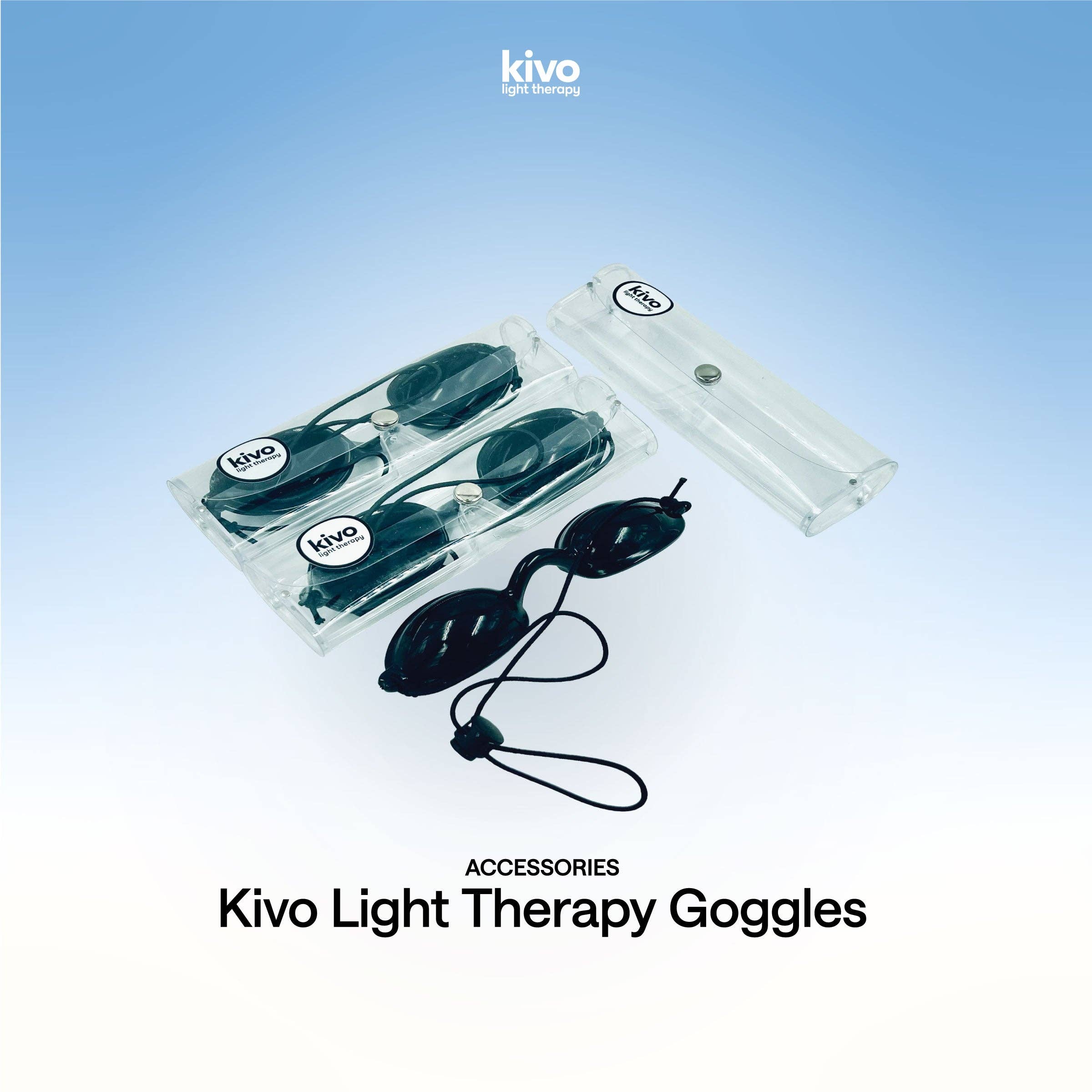 Kivo Red Light Therapy - Vente Lunettes de soleil – unisexe - Lunettes Kivo : Protégez vos yeux (Lot de 3)