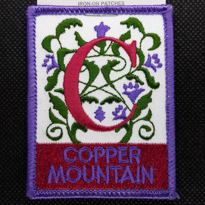 Patch - Vintage Copper Floral for wholesale by Fantastic Souvenirs, Gifts & Collectibles