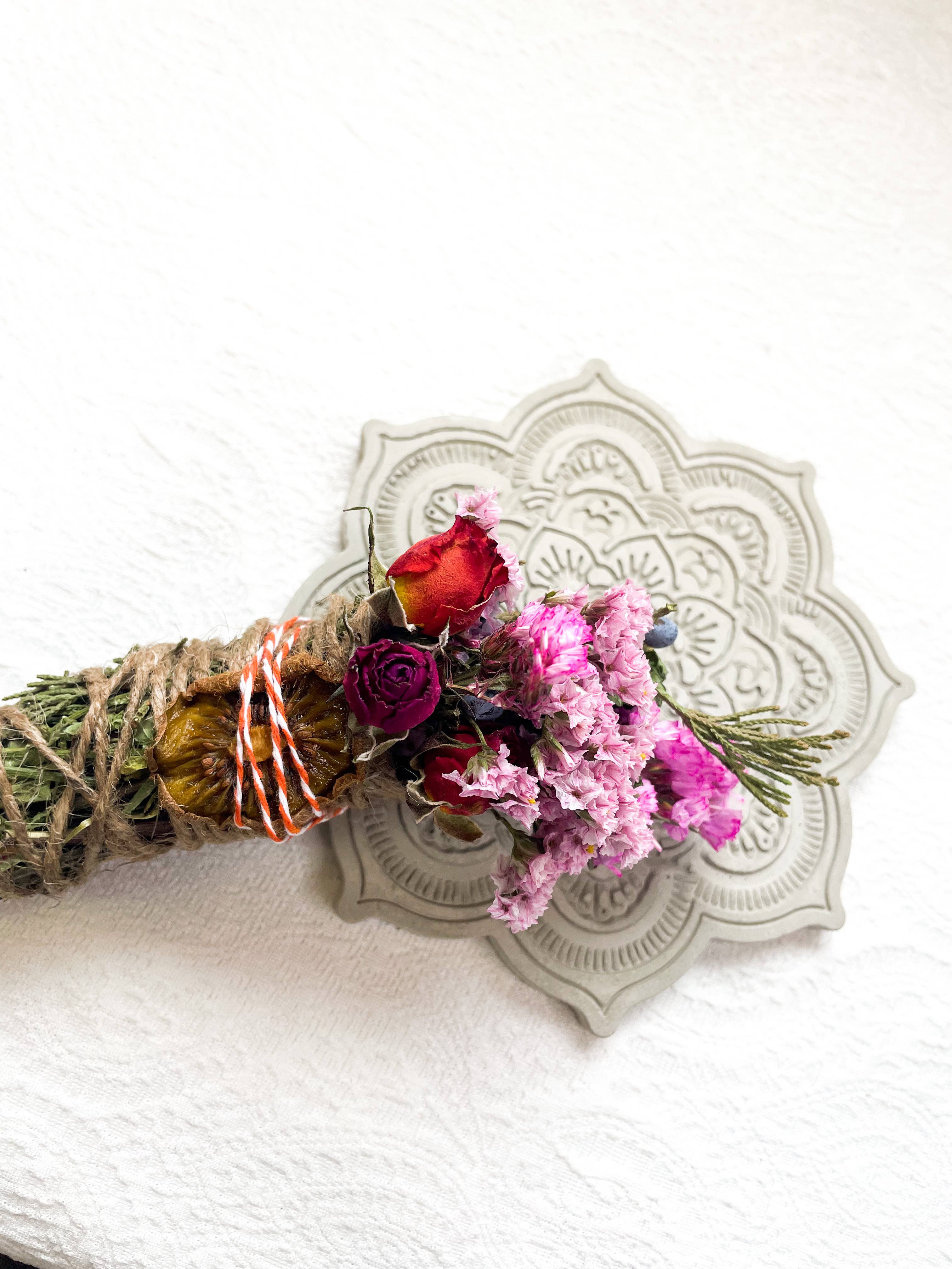 CharlieHaze - Wholesale Wierrookschaaltje - Cement Smudging Tray voor uw altaarruimte8