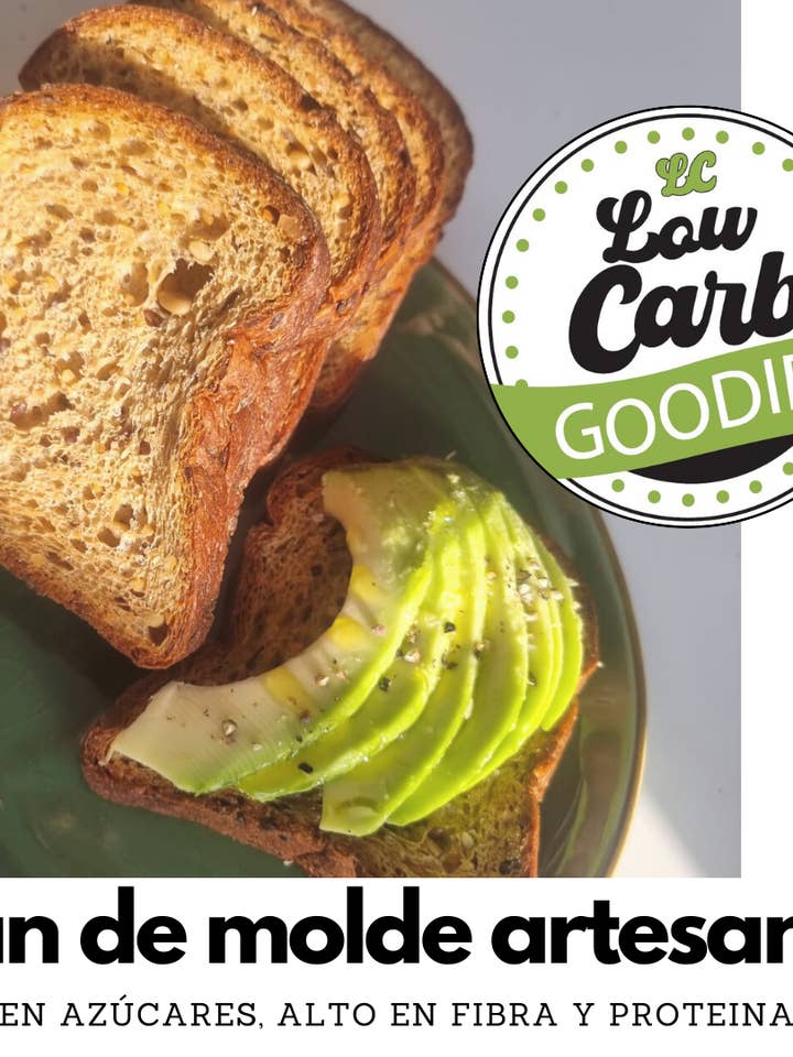 Pane artigianale, keto, ricco di proteine con semi di sesamo per la vendita all'ingrosso da parte di Low Carb Goodies