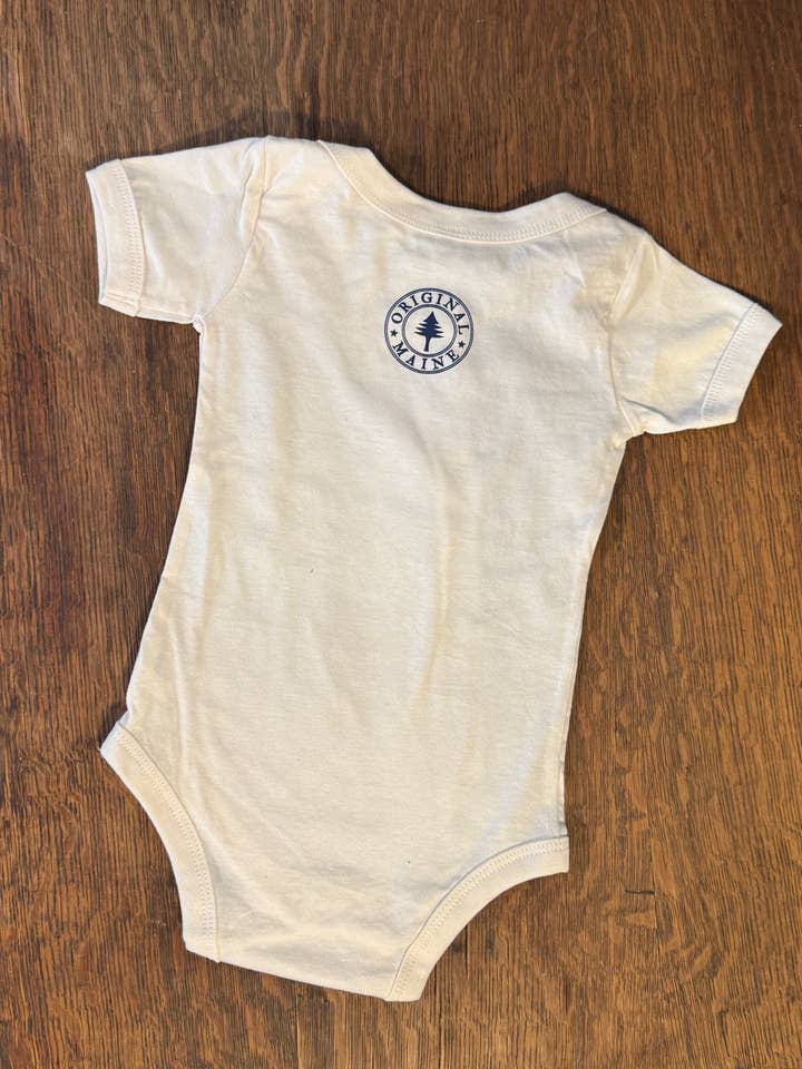 Original Maine - Wholesale Bodysuit (Non-Footed) - Baby - Pine Tree and Star Onesis2