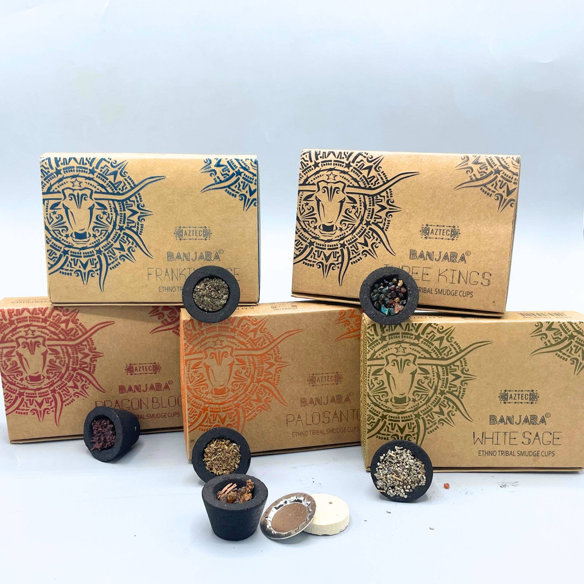 AWGifts Europe – Incenso por atacado – Copos Resina Banjara16