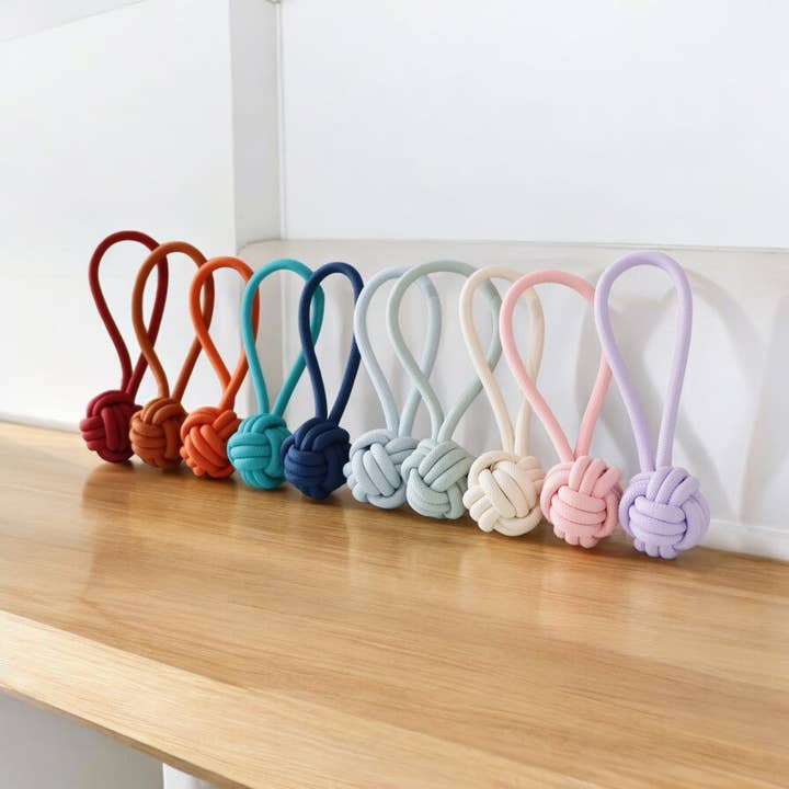 LOVIN'DOG - Wholesale Pet Rope Toy - Dog - LIO Electric Blue slingball dog toy
