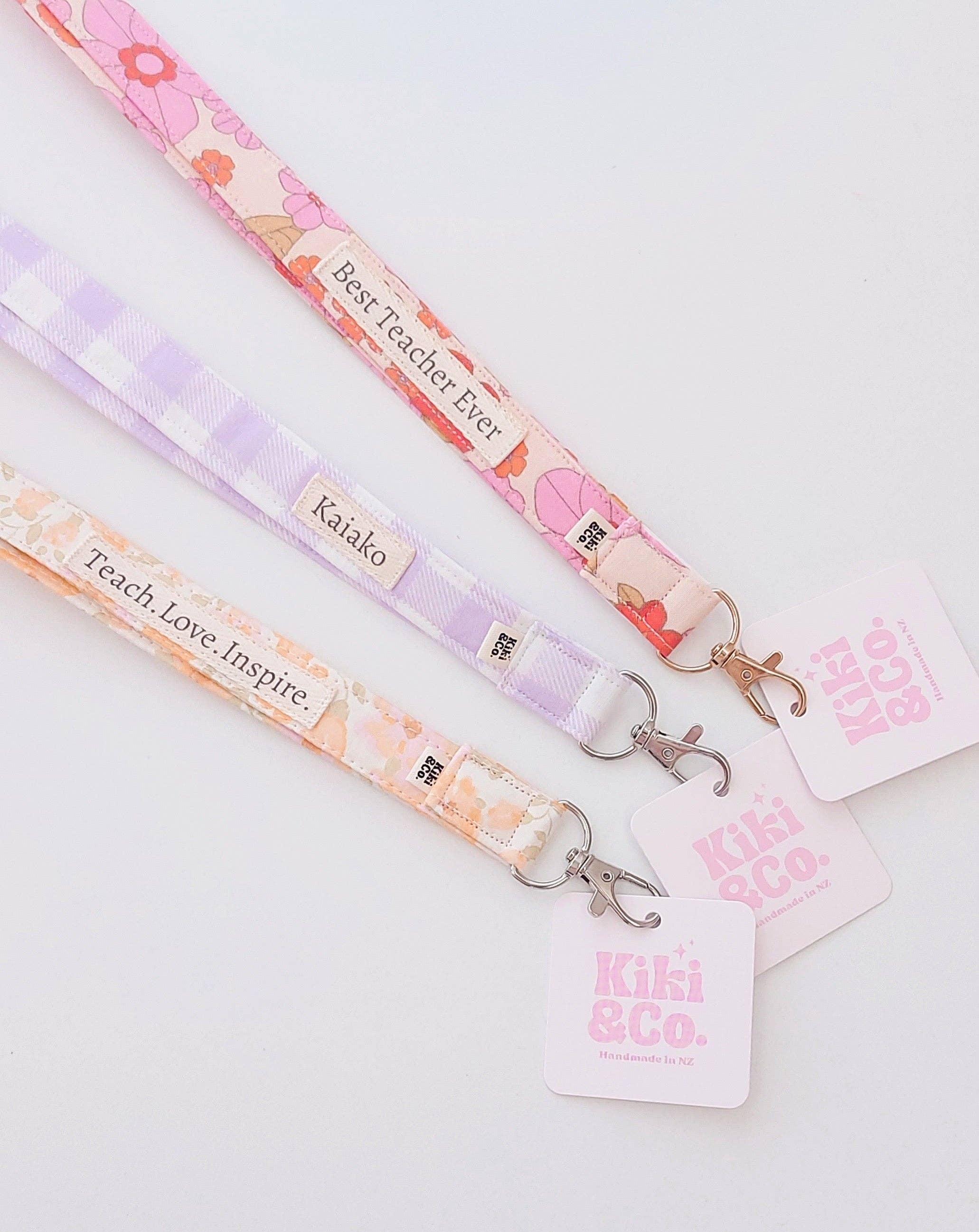 Kiki & Co. – Großhandel Schlüsselband – Damen – Lanyard - Blüte2