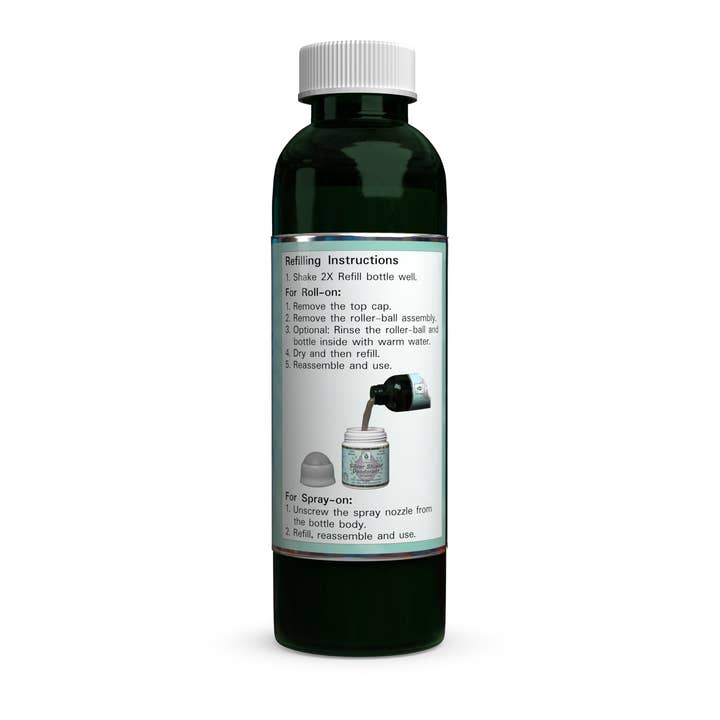 Silver Botanicals - Vendita all'ingrosso Deodorante - Unisex - Silver Shield Deodorante, 2 ricariche, 4 oz.9