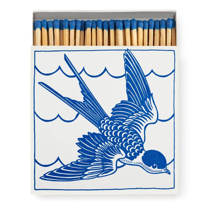 Archivist Gallery | Europe - Wholesale Matches - Swallow | Square - Safety Matches