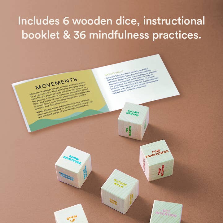 Chronicle Books - Wholesale Dice - Mindfulness Dice1