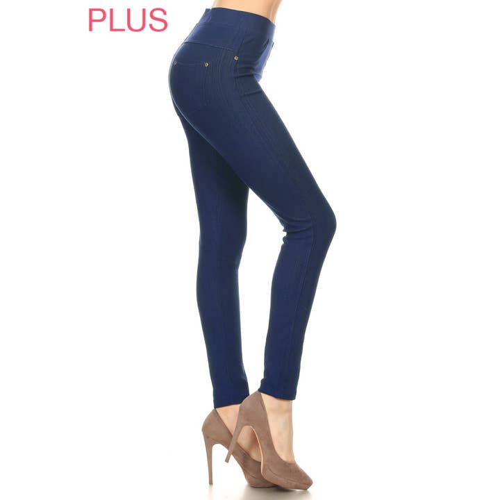 Leggings Depot - Wholesale Jeans - Women's - Plus Size Jeggings (1X2X)