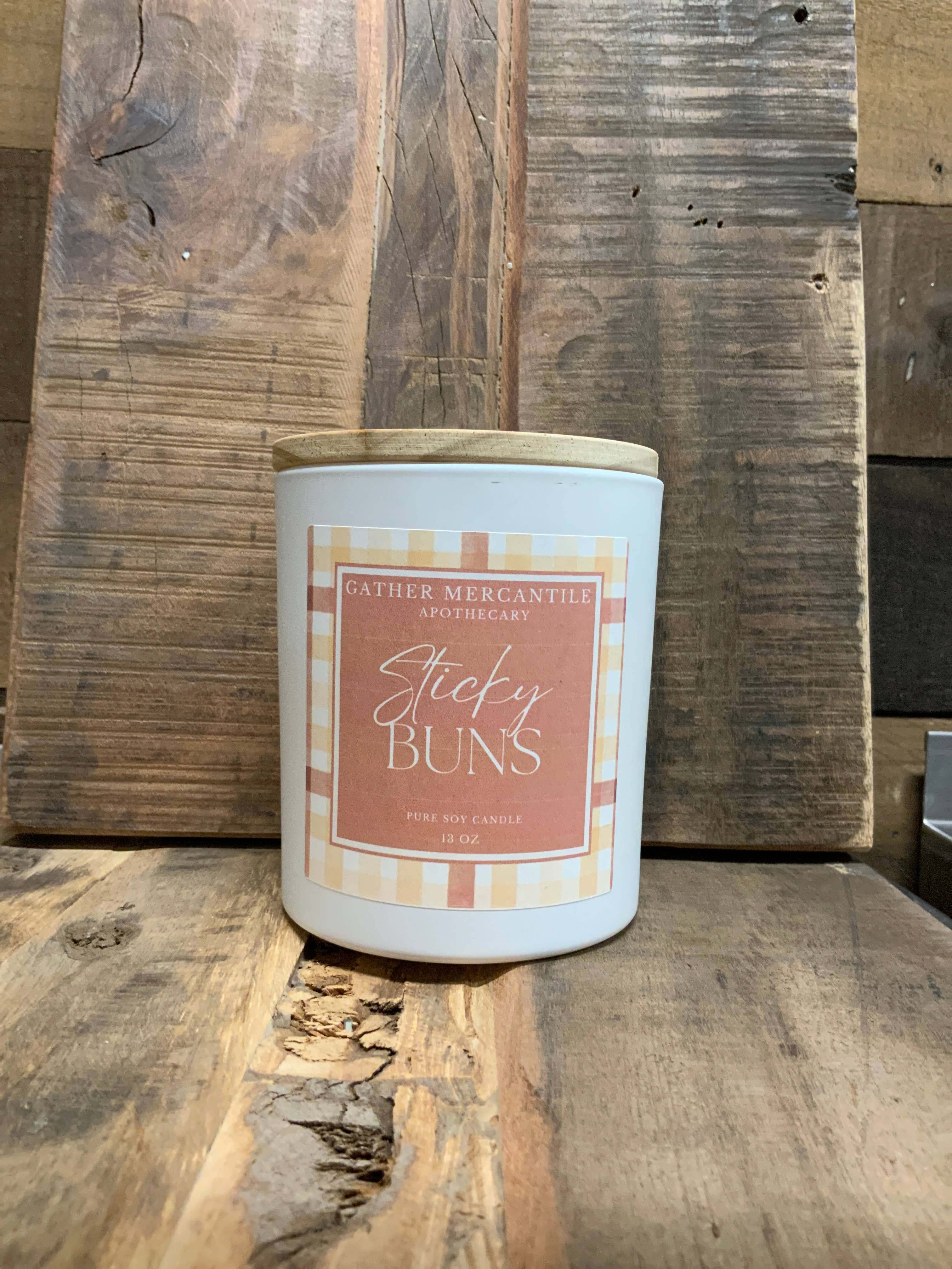 Gather Mercantile - Wholesale Jar/Filled Candle - Sticky Buns Candle 0