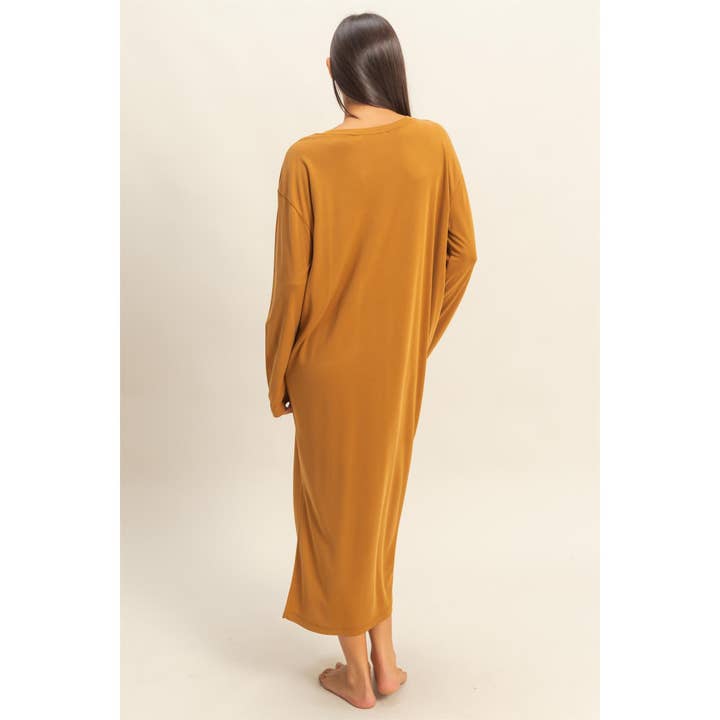 Double Zero - Wholesale Dress - Women's - Casual Midi Dress7