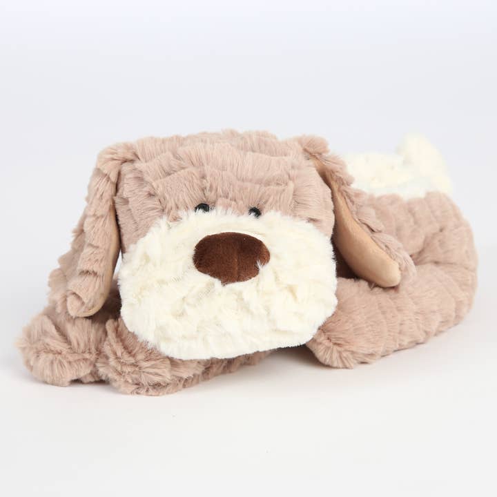 Beddy Buddies - Beige Dog for wholesale by The Wheat Bag Company
