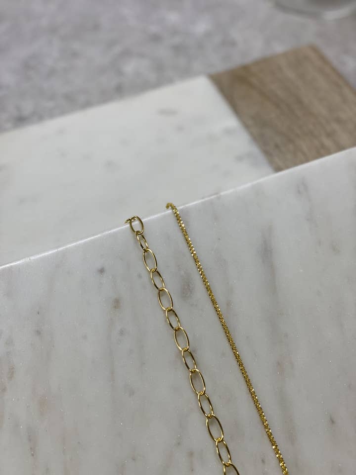 Bracelet chaîne en or pour la vente par BELLA BUDDHA BEADS