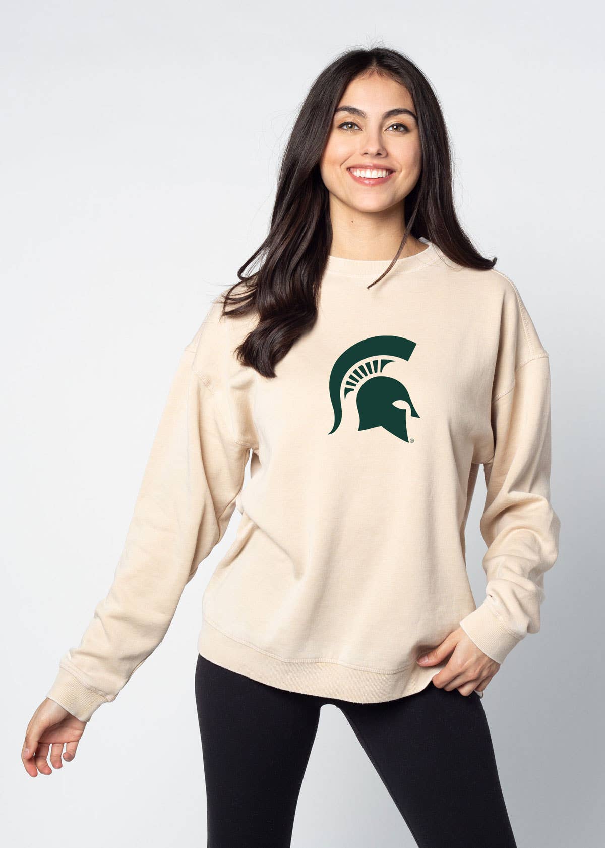 chicka-d - Venta al por mayor Sudadera estampada - Mujer - Sudadera Big Ten Campus Crew6