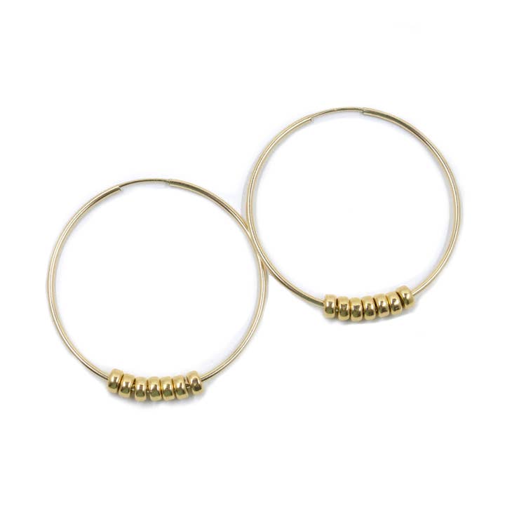 Bent by Courtney - Wholesale Hoop Earrings - Abacus Hoops0