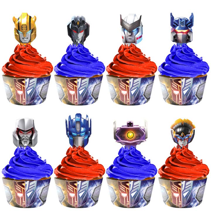 Transformers Party Supplies Cupcake Toppers & Wrappers and other Purchase Wholesale cupcake doosjes. Free Returns & Net 60 Terms on Faire trending on Faire.