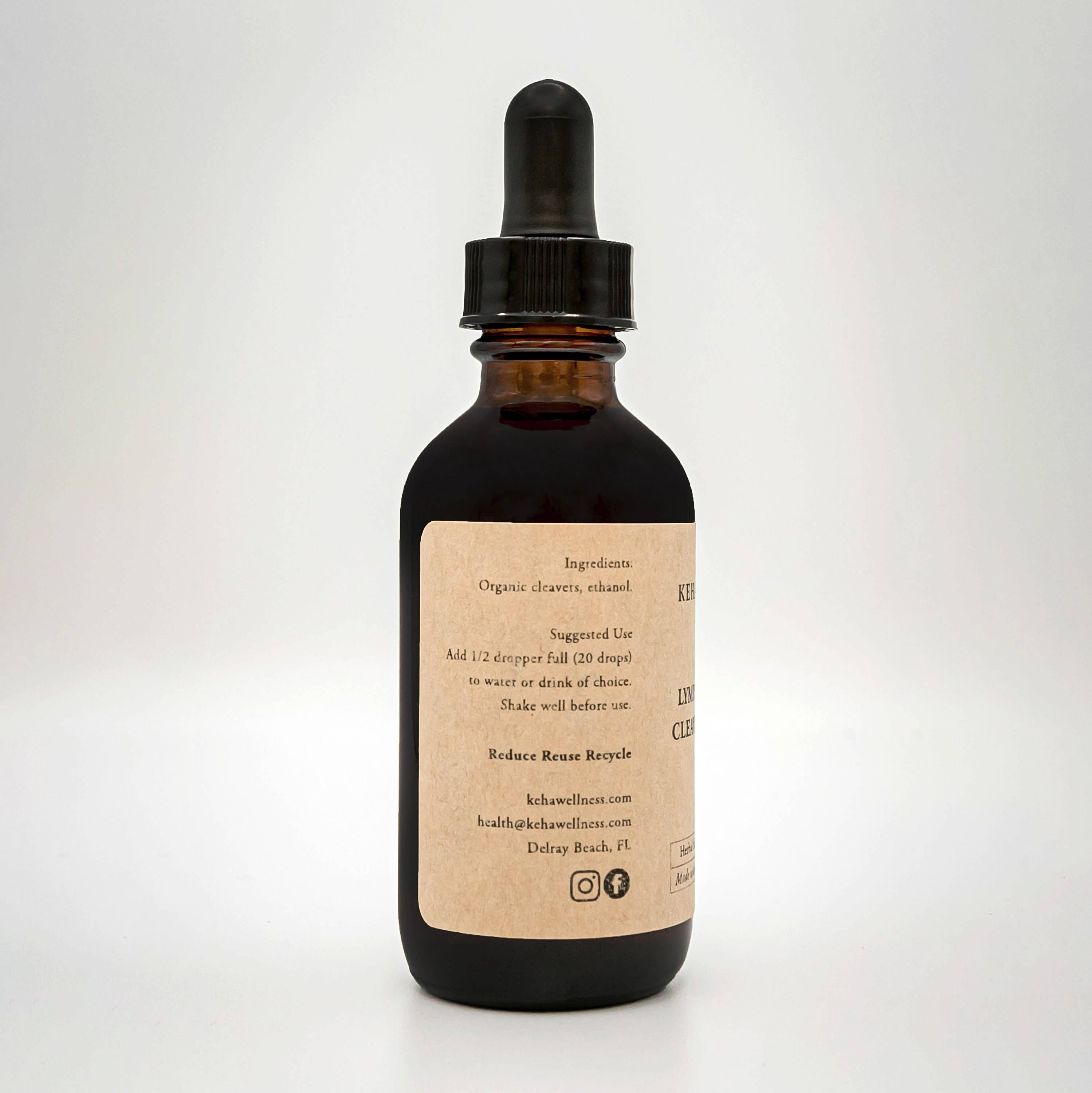 Keha Wellness - Wholesale Tincture - Lymphatic Reset - Cleavers Tincture - Herbal Extract4
