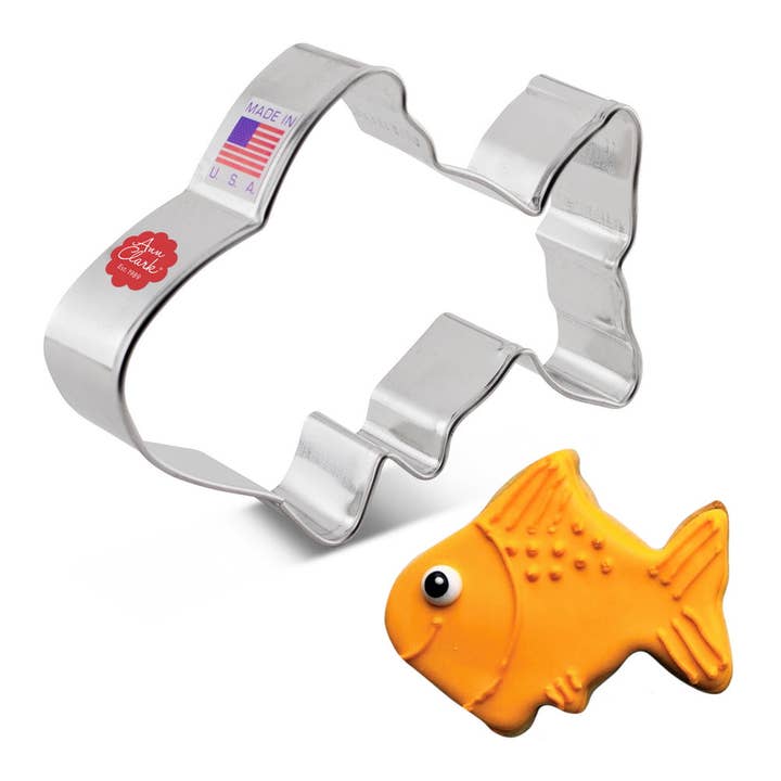 Cute Fish Cookie Cutter. (Bag of 1 Dozen) for wholesale by Ann Clark