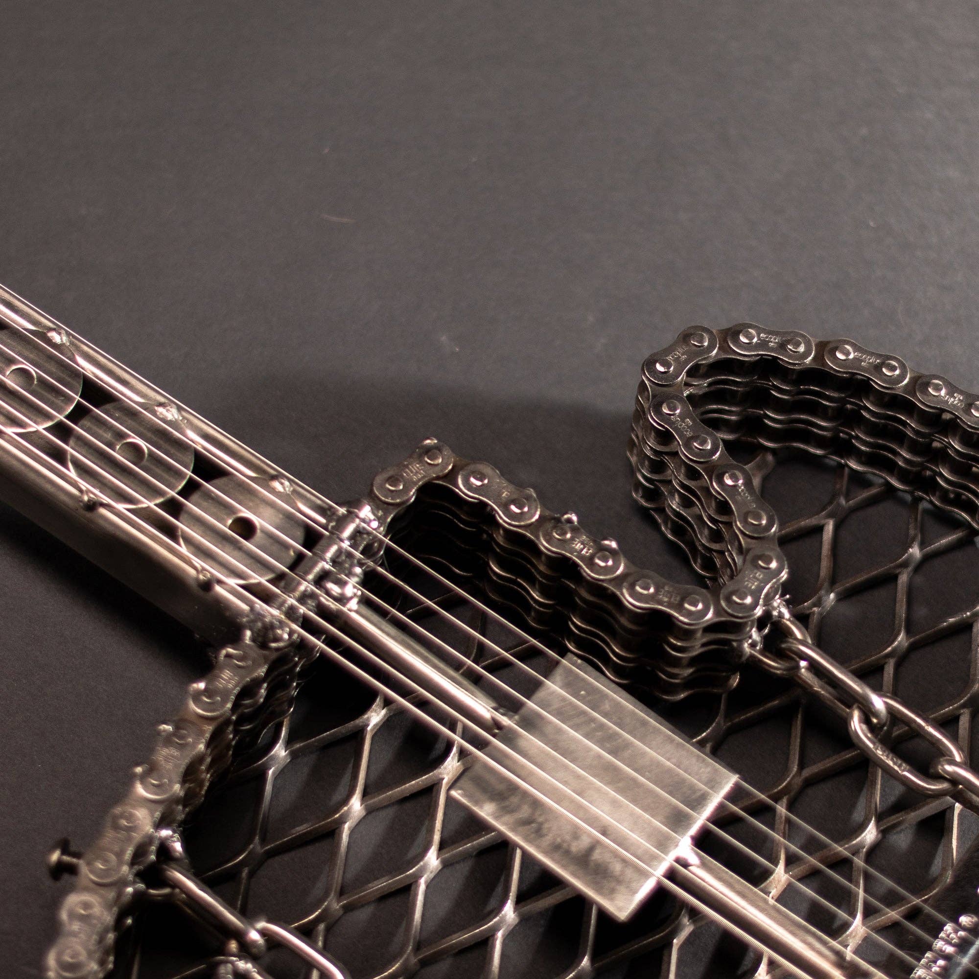 Metal Relic - Wholesale Sculpture - "The Classic" Metal Electric Style Guitar Sculpture Heavy Metal Wall Art21