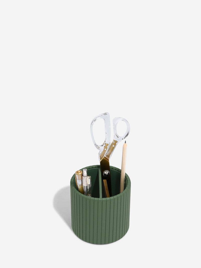 Stackers – wholesale Desk organiser – Desk Stationery Pot- Emerald2