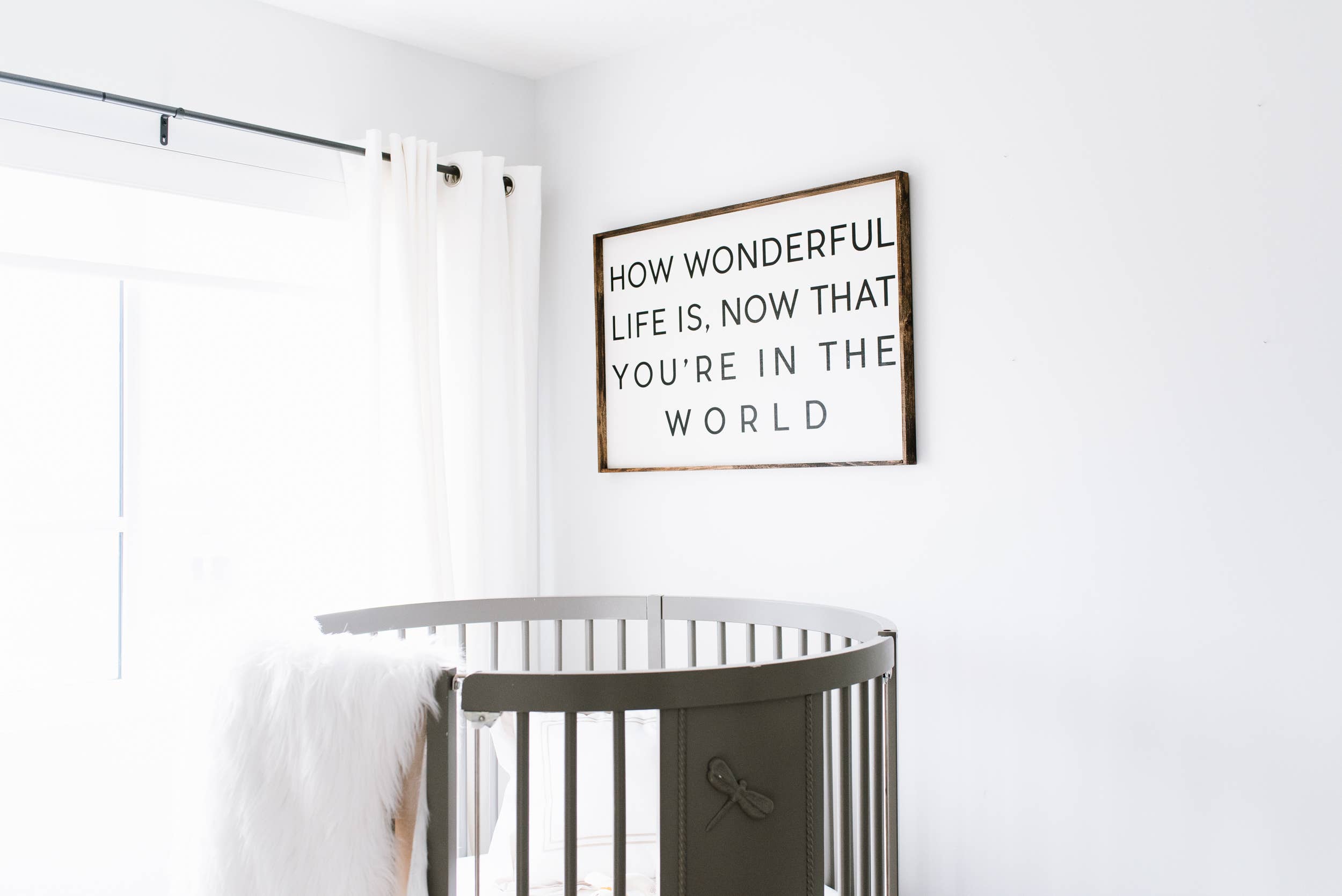 Williamraedesigns - Wholesale Art Print - How Wonderful Life is Now That You're in the World Print2
