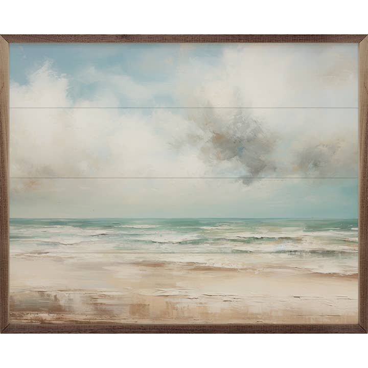 Cloudy Beach By Petals Prints Design for wholesale by Kendrick Home