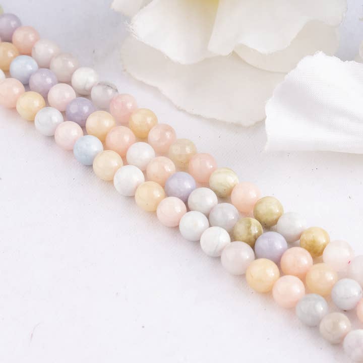 Soothing Crystals Beads - Wholesale Beads - Crystal Jewelry Beads | Morganite | Healing Gemstone Beads4
