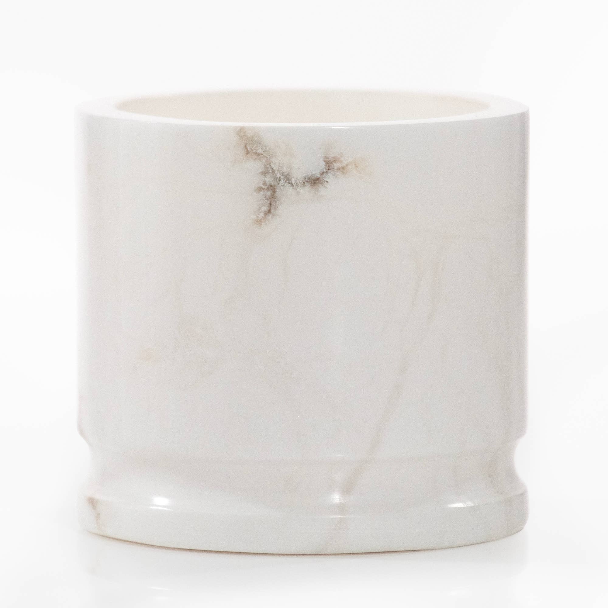 Andaluca - Wholesale Jar/Filled Candle - Palo Santo Scented White Marble Candle7