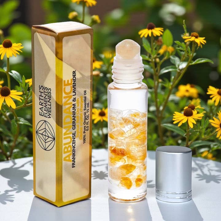 Crystal Roll-On - Abundance for wholesale by Earths Elements Wholesale