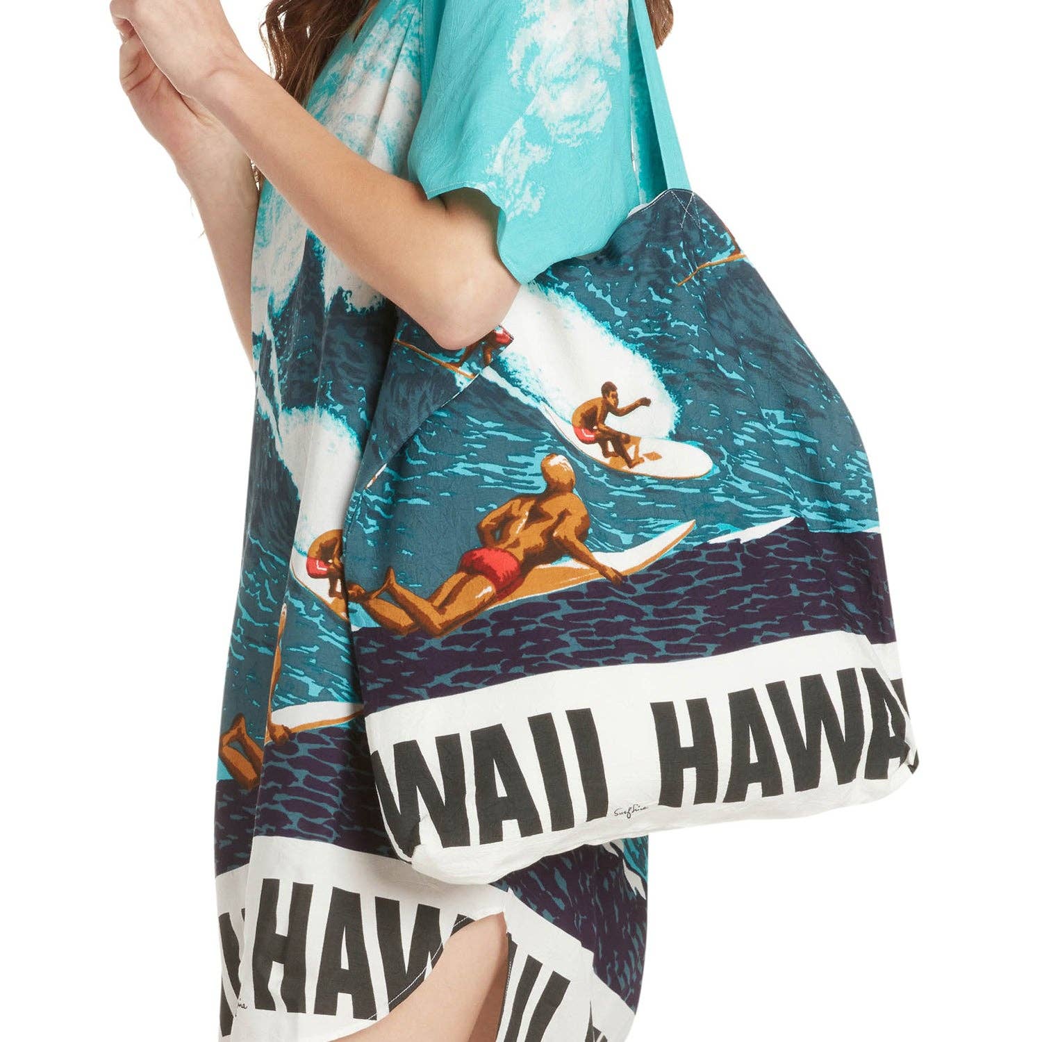 JAMS World - Wholesale Tote Bag - Women's - Farmers' Market Bag - Big Wave0