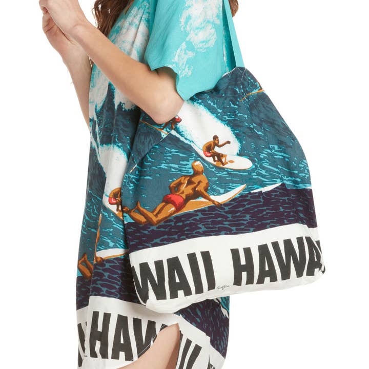 JAMS World - Wholesale Tote Bag - Women's - Farmers' Market Bag - Big Wave